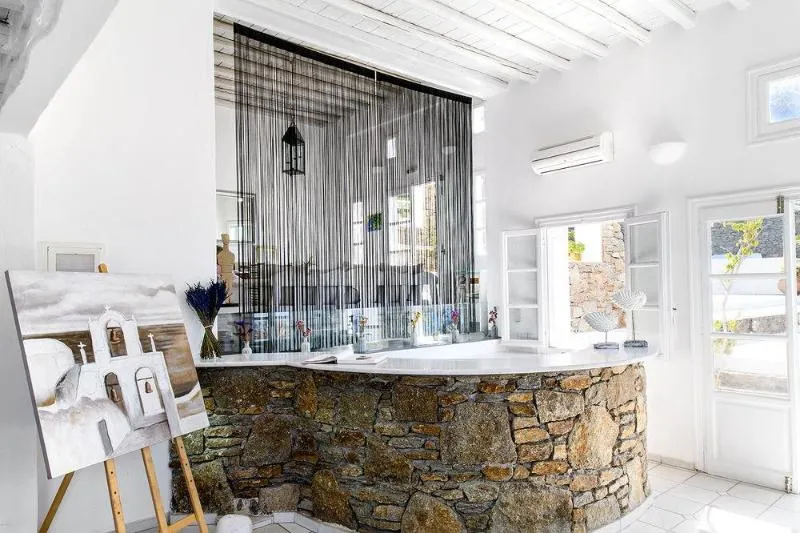 Lobby, Apanema Resort, Mykonos
