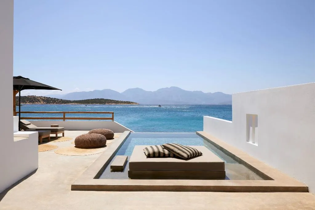 General view, Minos Beach Art Hotel, a Member of Design Hotels, Crete