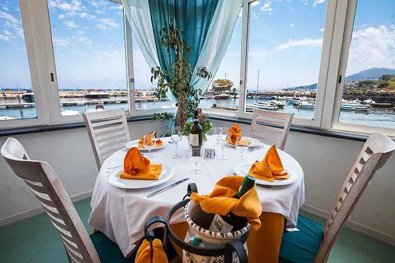 Restaurant, La Sirenella, Naples