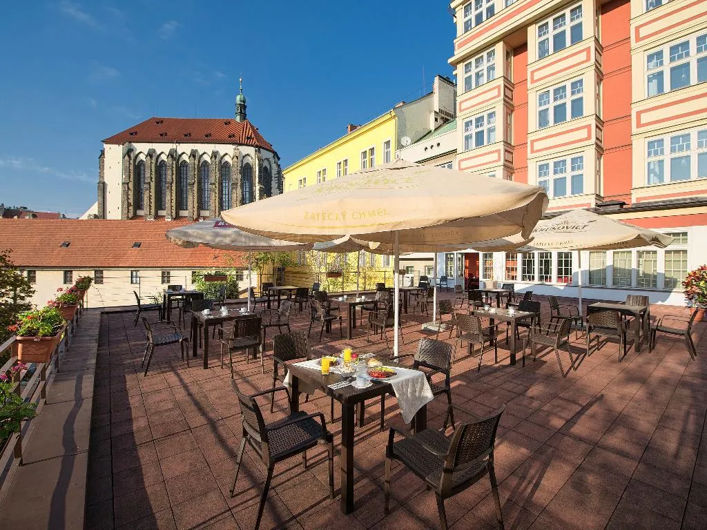 Terrace, EA Hotel Julis, Prague