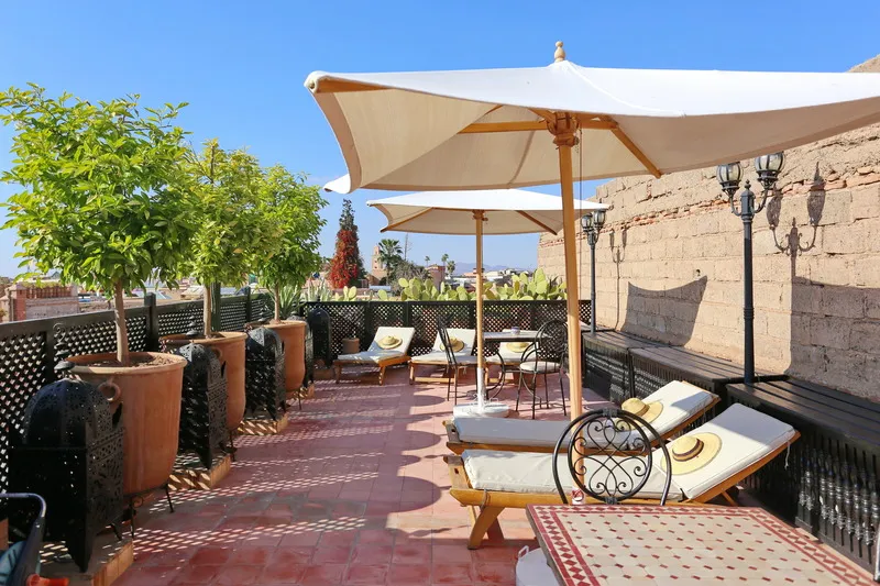 Terrace, Riad Marrakiss, Marrakech