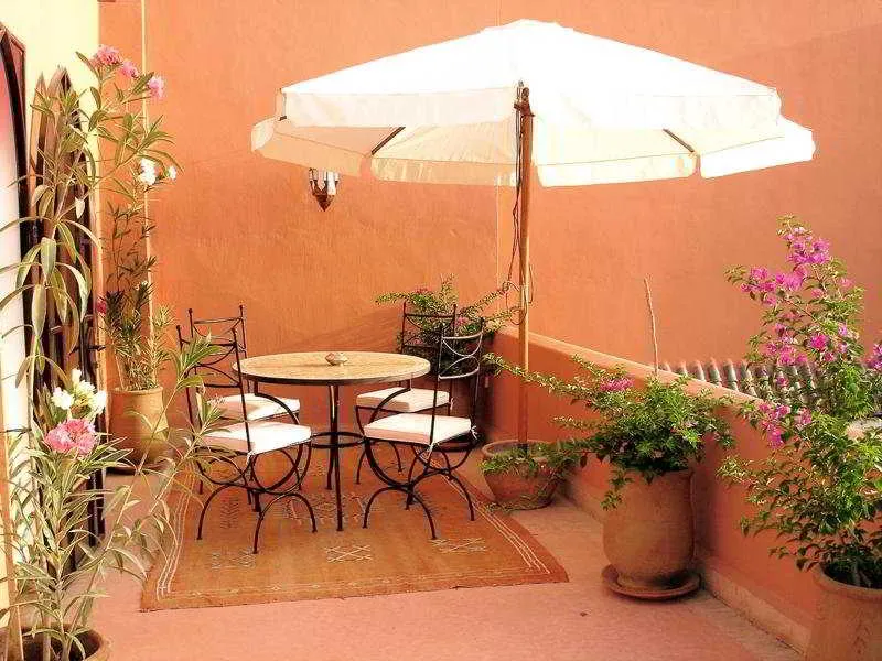 Terrace, Riad Calista, Marrakech