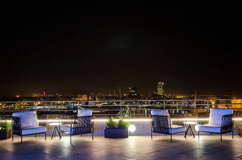Terrace, Eurostars Grand Marina GL, Barcelona