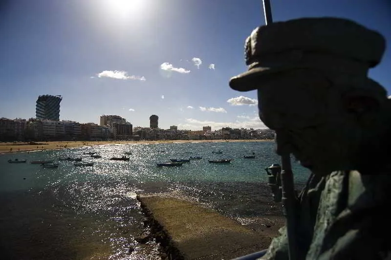 General view, Puerto Canteras, Gran Canaria