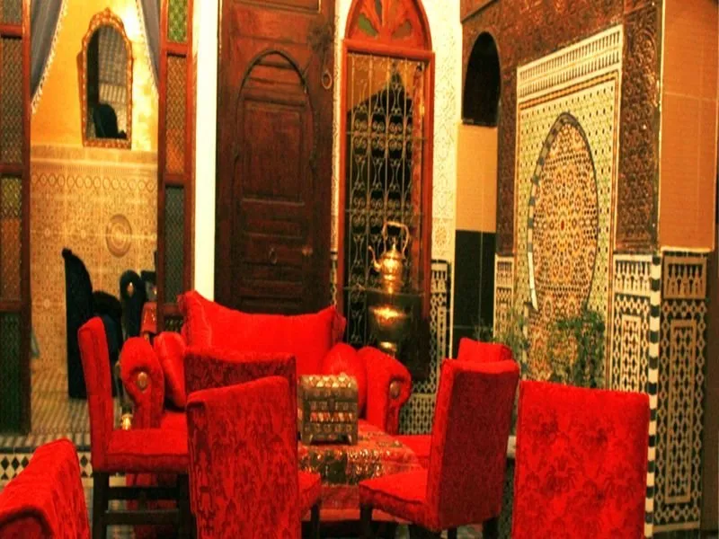 Lobby, Riad Nassim, Fez