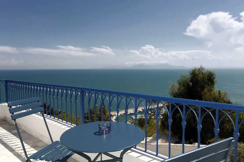 General view, La Villa Bleue, Tunisia