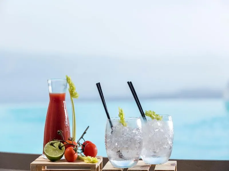 Bar, Katikies Chromata Santorini - The Leading Hotels, Santorini