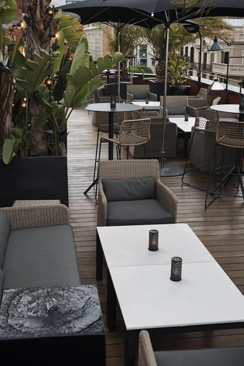 Terrace, Villa Emilia, Barcelona