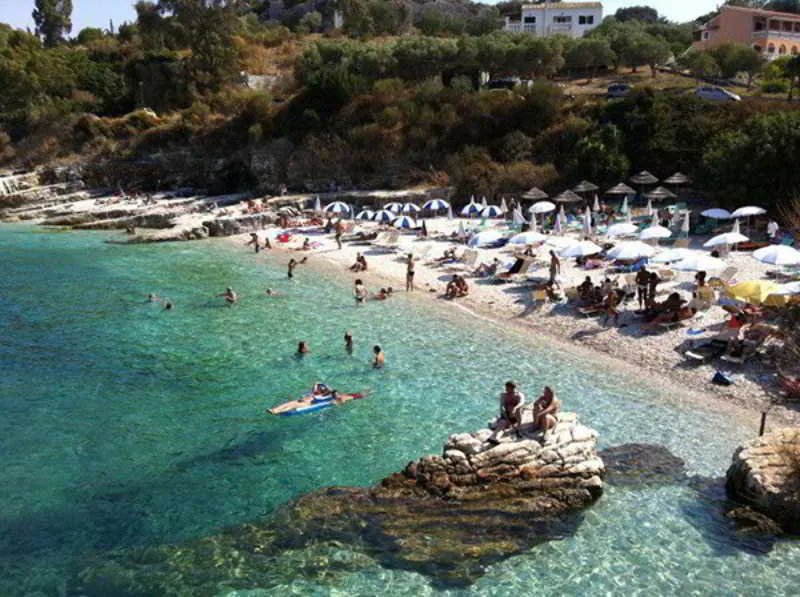 Beach, Villa Karmar, Corfu