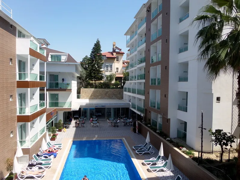 General view, Kleopatra Atlas Hotel, Antalya