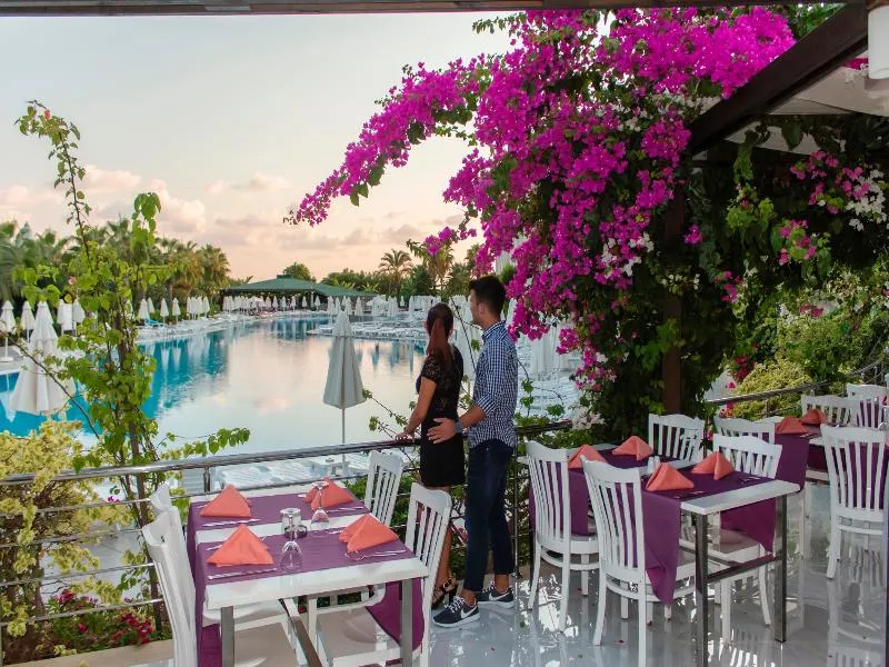 Terrace, Vonresort Elite, Antalya