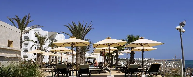 Terrace, Radisson Blu Resort & Thalasso Hammamet, Tunisia