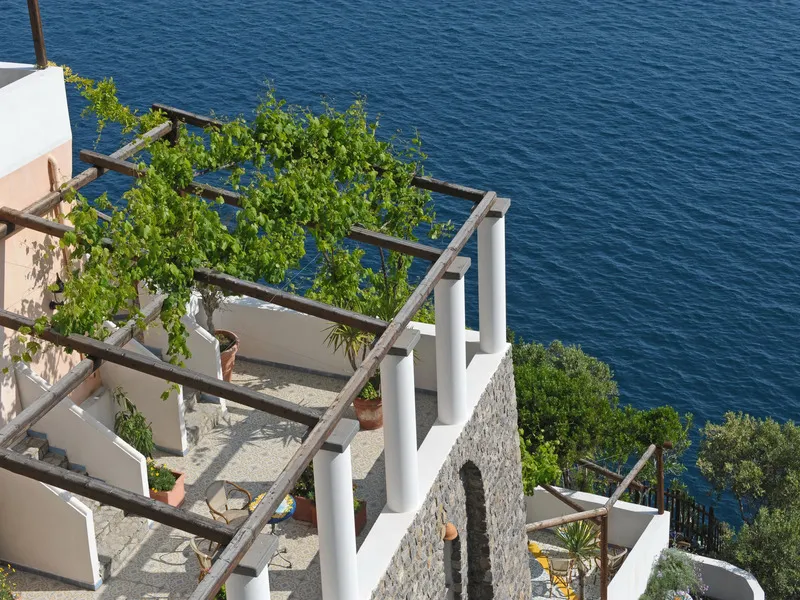 Terrace, Locanda del Fiordo, Naples