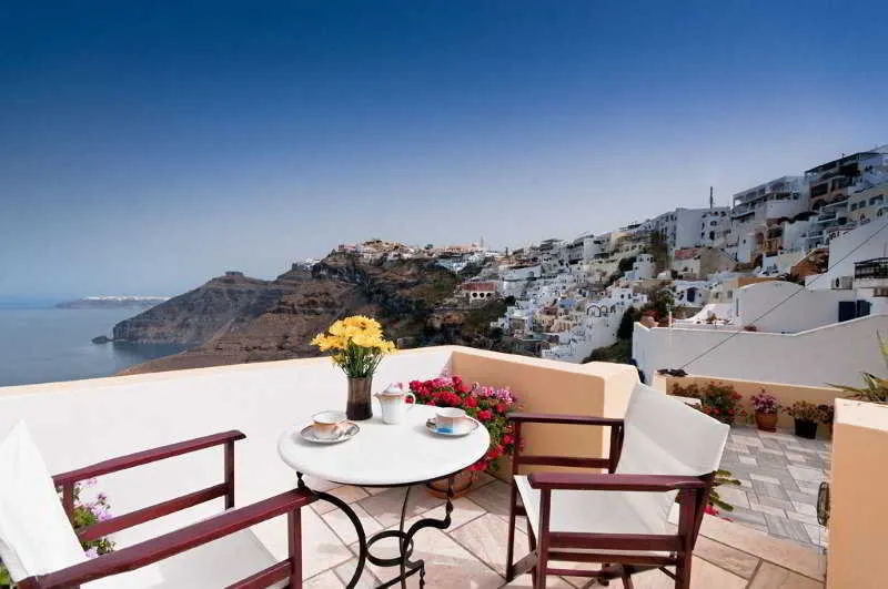 General view, Cori Rigas Suites, Santorini
