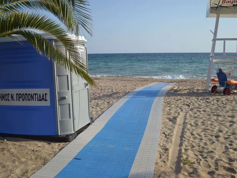 Beach, Artemis Apartments, Halkidiki