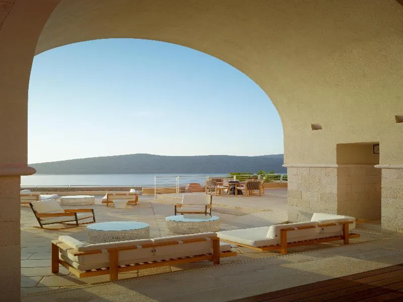 Terrace, Phaea Blue, a member of SLH, Crete