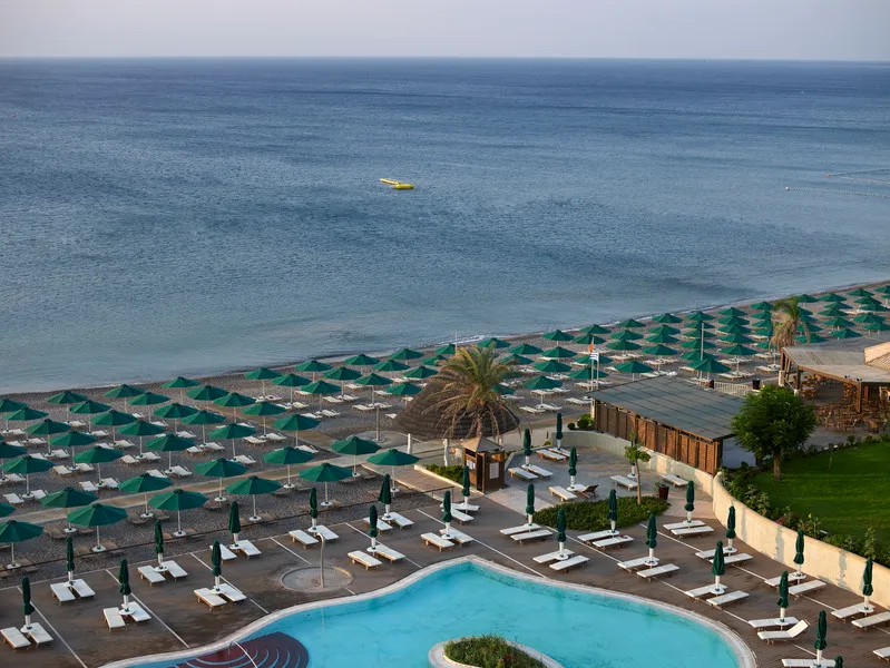 Beach, Esperos Palace Resort Hotel, Rhodes