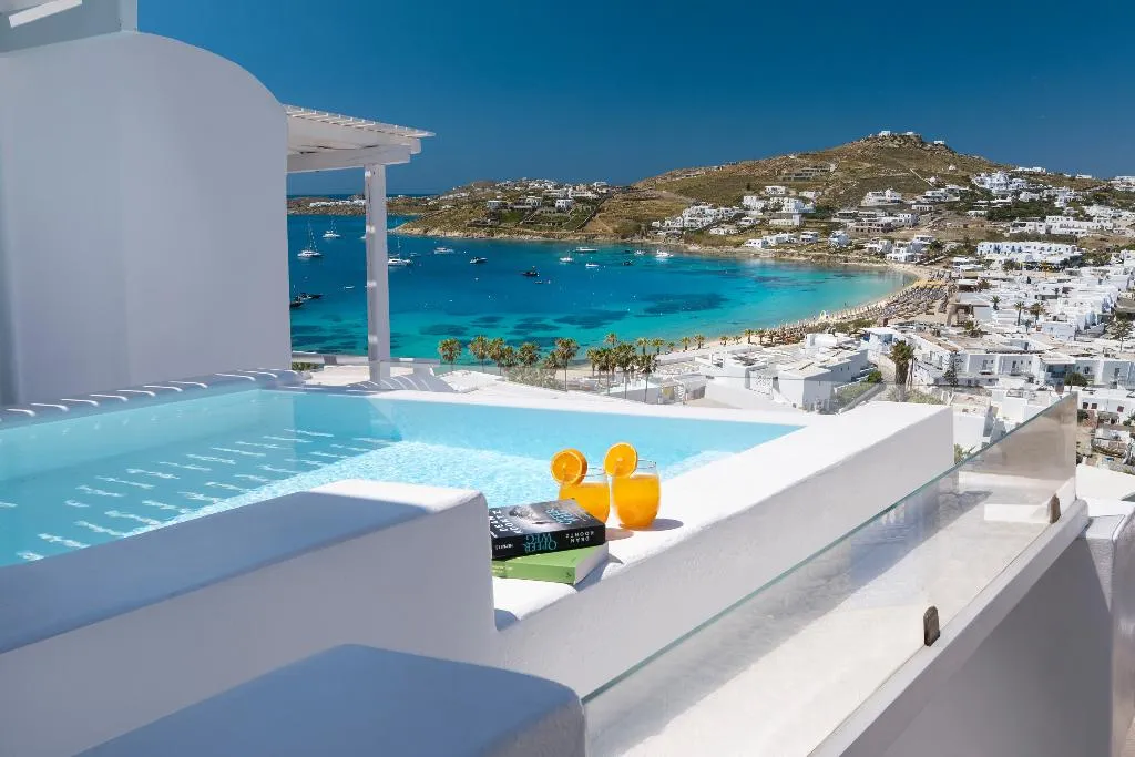 SUITE DELUXE SEA VIEW Room, Deliades, Mykonos