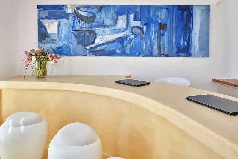 Lobby, Astra Suites, Santorini