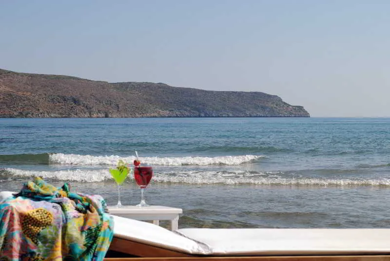Beach, Maritas Apartments, Crete