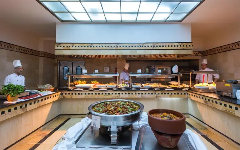 Restaurant, Medina Solaria & Thalasso Hotel, Tunisia