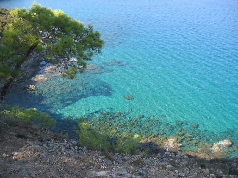 Beach, Droushia Heights Hotel, Cyprus