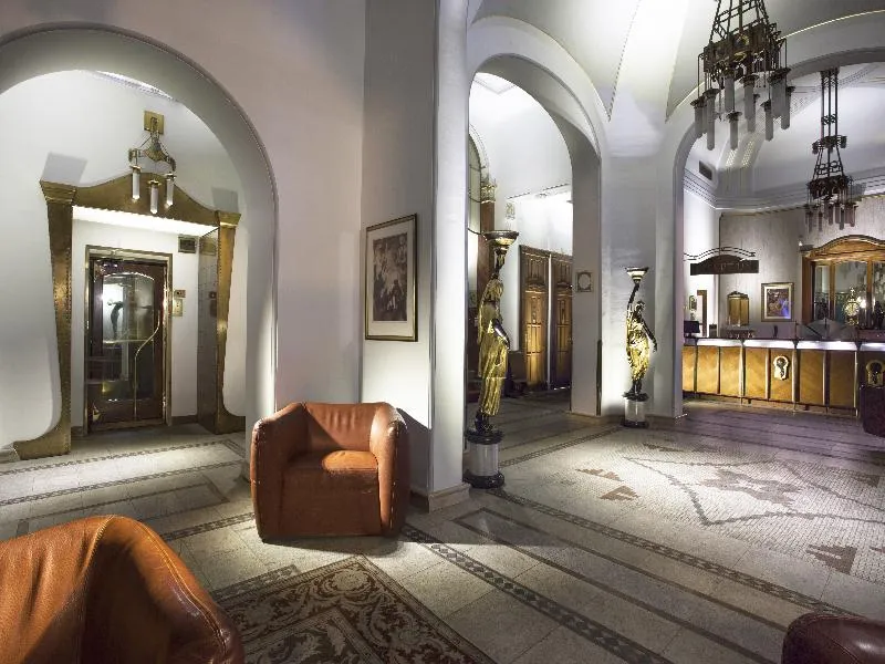 Lobby, Hotel Paris Prague, Prague