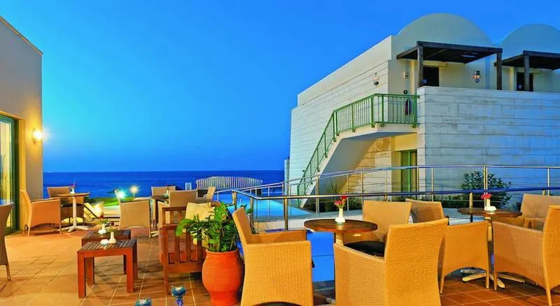 Terrace, Grand Bay Beach Resort, Crete