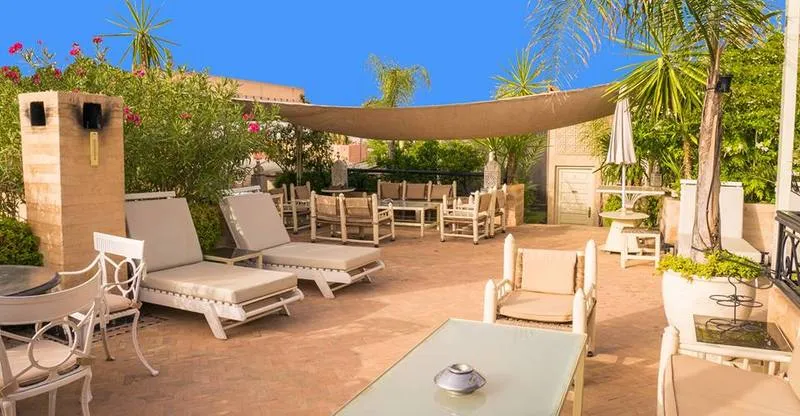Terrace, Riad Hasna Espi, Marrakech