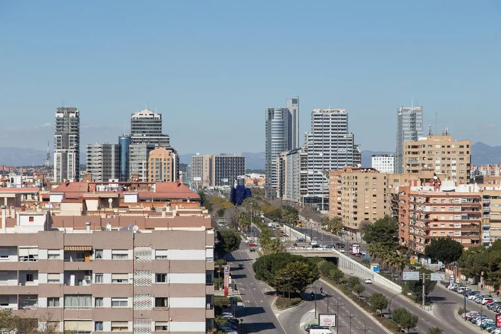 Terrace, Pio XII Apartments, Valencia