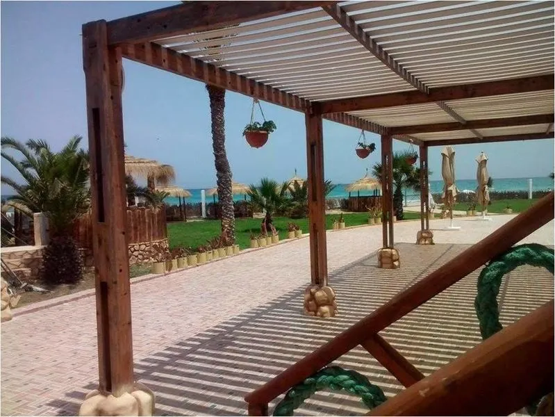 Terrace, Thapsus Beach Resort, Tunisia