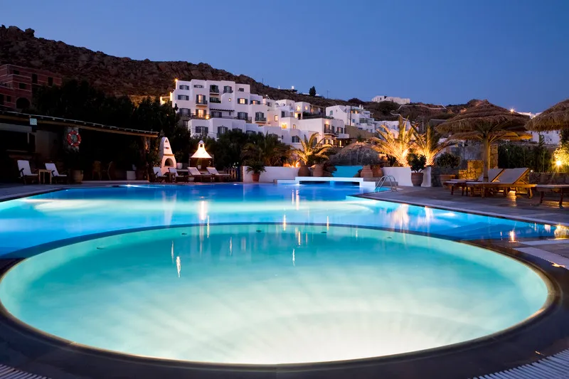 Pool, Kamari Hotel, Mykonos