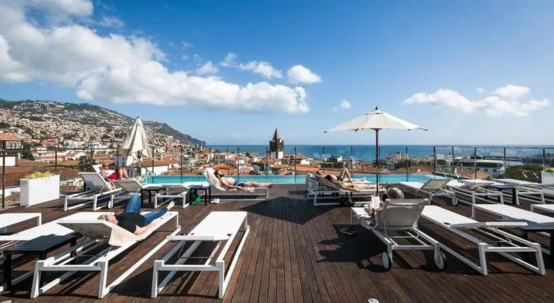 Terrace, Castanheiro Boutique Hotel, Madeira
