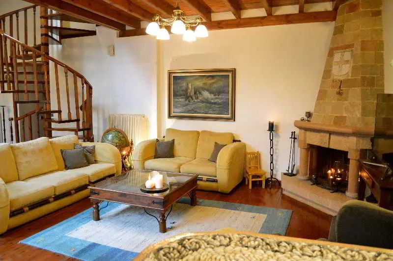 Lobby, Medieval Villa, Rhodes