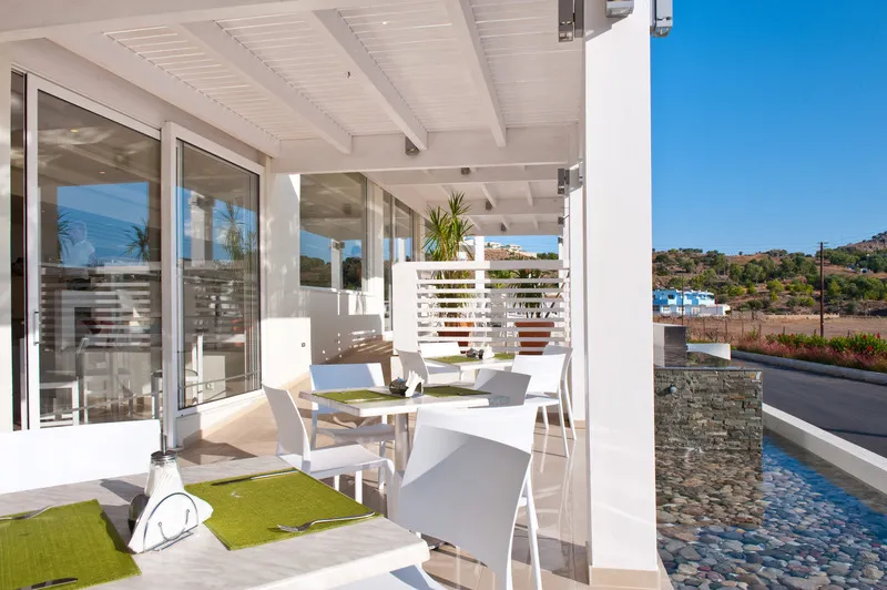 Restaurant, Lindos White hotel & suites, Rhodes