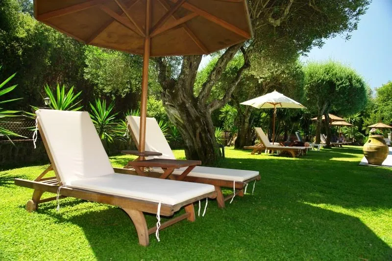 Terrace, Fiori, Corfu