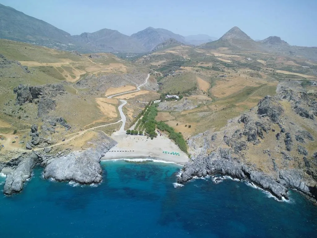 General view, Ammoudi Beach, Crete