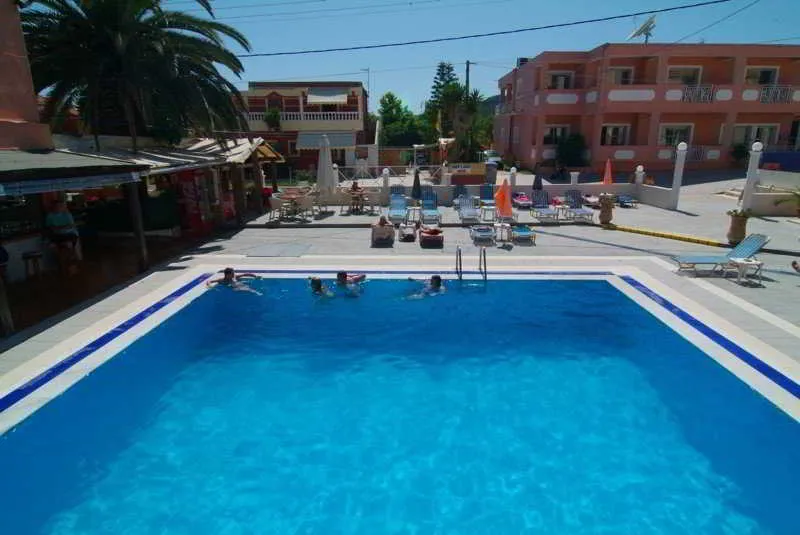 Pool, Olgas Hotel - Canal D' Amore, Corfu