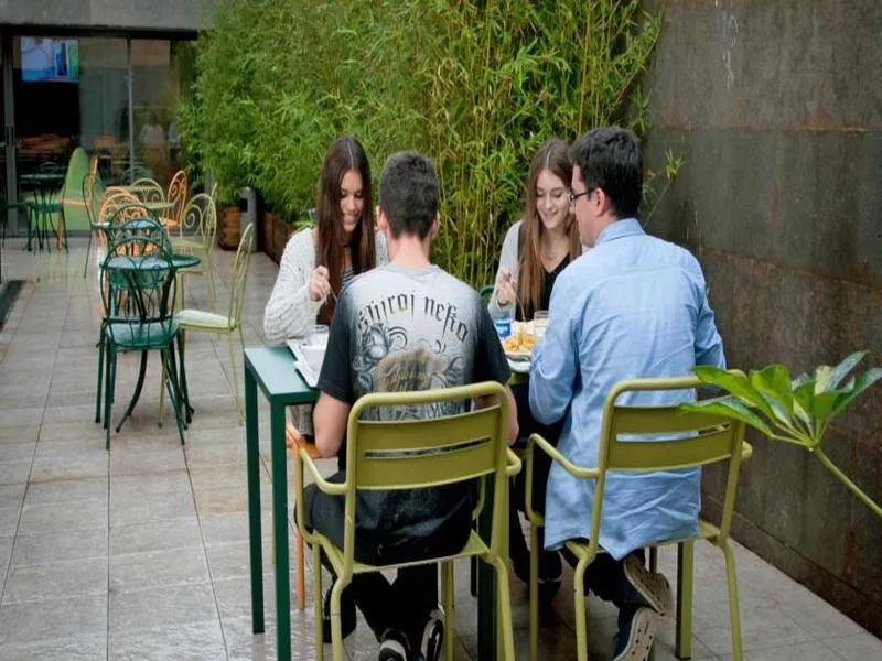 Terrace, Youth Hostel Pere Tarres, Barcelona