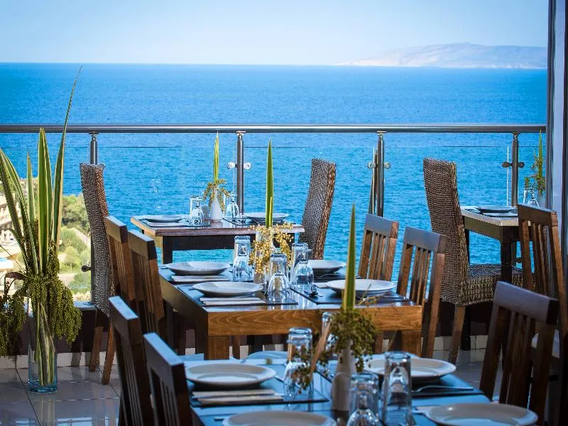 Restaurant, Blue Bay Resort Hotel, Crete