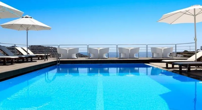 Pool, Hide Out Suites, Santorini
