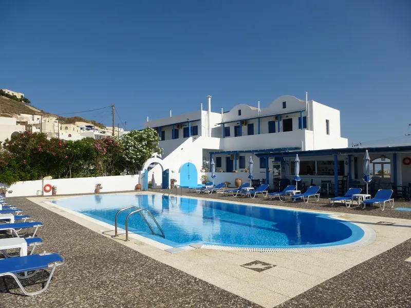 General view, Thira's Dolphin, Santorini