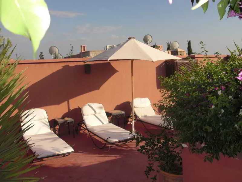 Terrace, Riad Zagouda, Marrakech