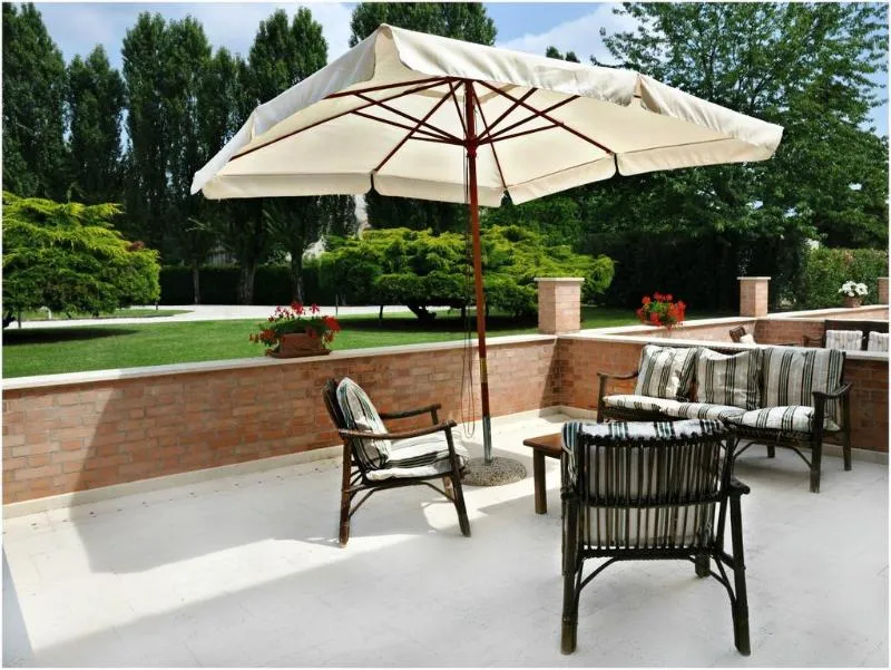 Terrace, Villa Condulmer, Venice