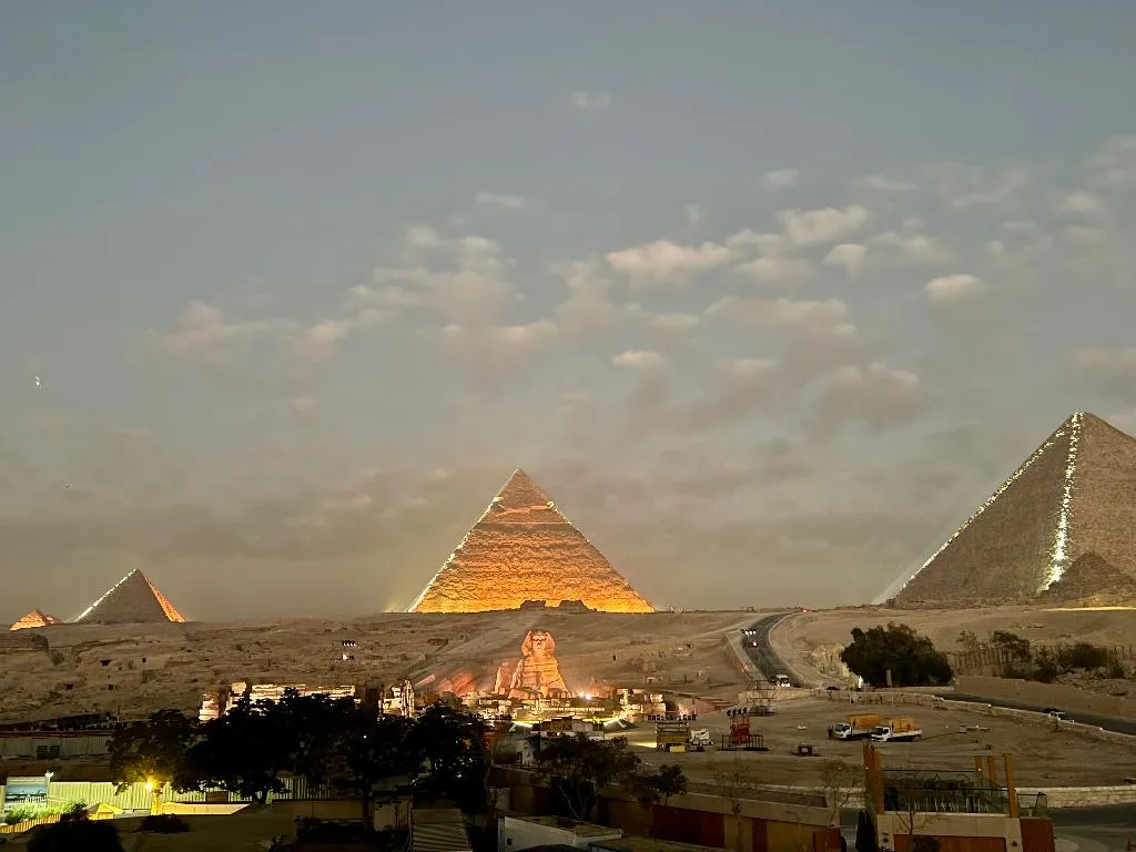 General view, Pyramids View Inn, Cairo