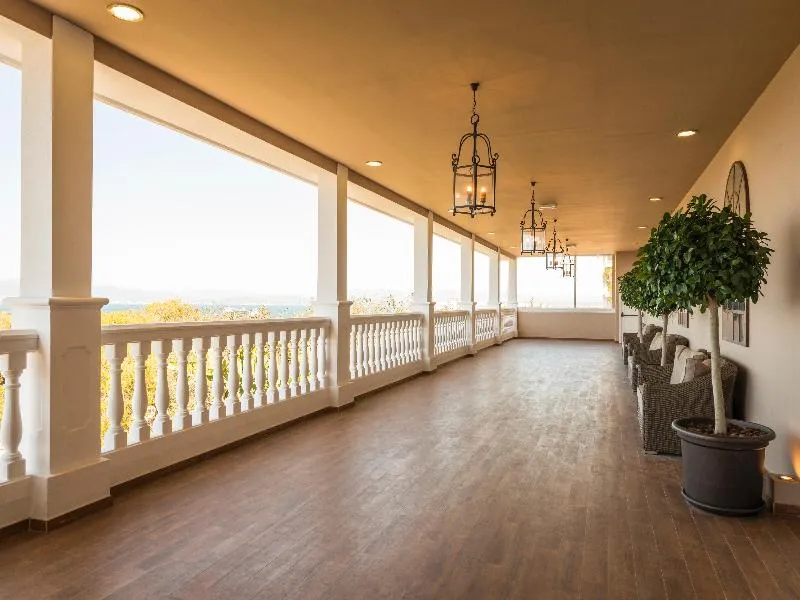 Terrace, The Rock Hotel, Gibraltar