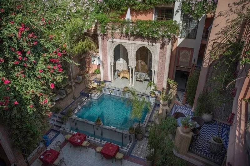 General view, Palais Sebban, Marrakech