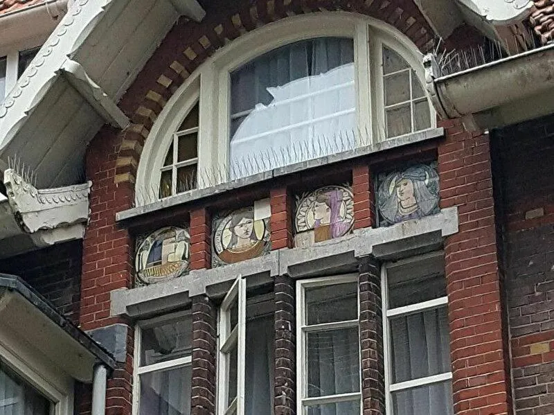 Terrace, Adam's Museum House, Amsterdam