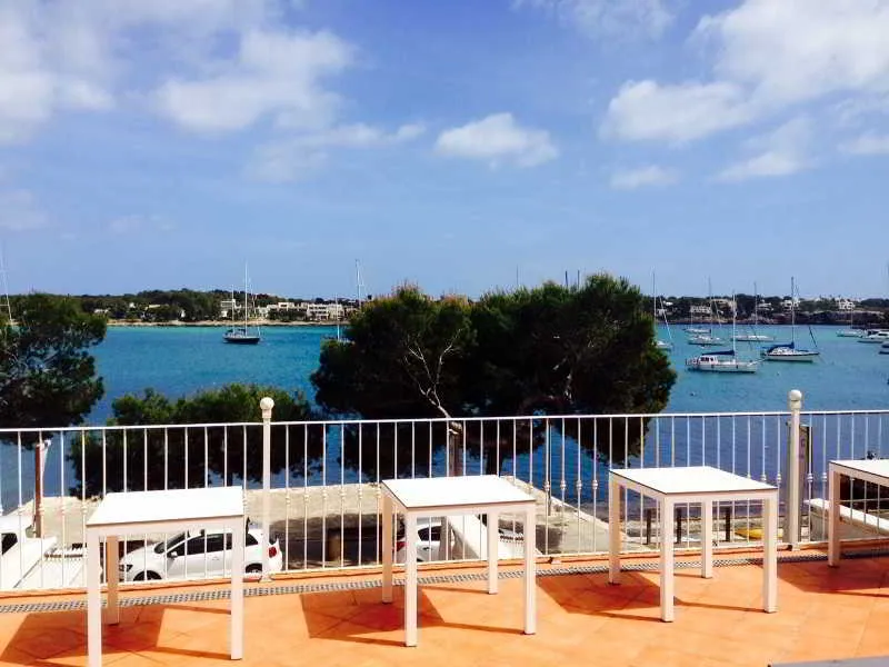 Terrace, HPC Portocolom, Majorca