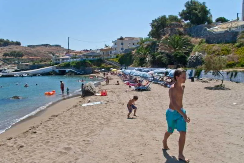 Beach, Marelina Villas, Crete